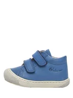 Buciki dla niemowląt - Naturino Skórzane sneakersy w kolorze niebieskim - miniaturka - grafika 1