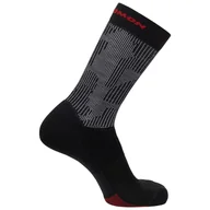 Skarpetki damskie - Skarpetki Wełniane Sportowe Modne Komfortowe Oddychające Trekkingowe Damskie Męskie Wysokie Salomon X Ultra Crew 36/38 - miniaturka - grafika 1