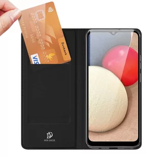 Dux Ducis Skin Pro kabura etui pokrowiec z klapką Samsung Galaxy A02s EU czarny - Etui i futerały do telefonów - miniaturka - grafika 2