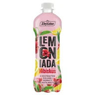 Soki i napoje niegazowane - Zbyszko Lemoniada smak hibiskus z ekstraktem zielonej herbaty i nutą mięty 555 ml - miniaturka - grafika 1