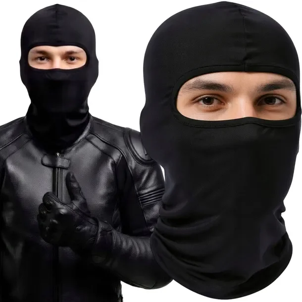 Kominiarka Motocyklowa Bawełniana Balaclawa Pod Kask Soft Uniwersalna