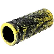 Akcesoria do masażu - HMS FS133 ŻÓŁTO-CZARNY 33 CM WAŁEK FITNESS/ROLLER - miniaturka - grafika 1