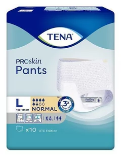 SCA Tena SCA HYGIENE PRODUCTS SP. Z O.O. Pants Normal Majtki chłonne rozmiar L, 10 sztuk - Pieluchy dla dorosłych - miniaturka - grafika 1