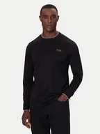 Koszulki męskie - KARL LAGERFELD Longsleeve 755001 554200 Czarny Regular Fit - miniaturka - grafika 1