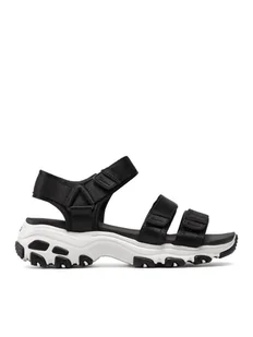 Skechers Sandały Fresh Catch 31514 /BLK Czarny - Sandały damskie - miniaturka - grafika 1