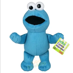Ciasteczkowy Potwór Maskotka 28cm Ulica Sezamkowa - Maskotki i pluszaki - miniaturka - grafika 1