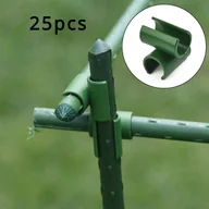 Inne - TEMU 25-pack Trwałe PP plastikowe klipsy do wsparcia roślin - Łatwe połączenia treli do ram ogrodowych, pergol i szklarni, kompatybilne z wąsami o - miniaturka - grafika 1