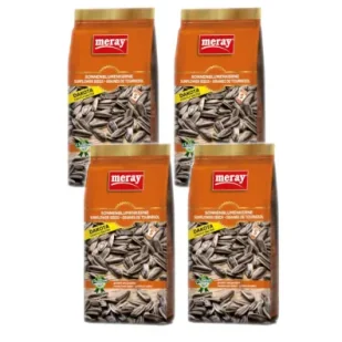 Meray Pestki słonecznika Dakota lekko solone Zestaw 4 x 250 g - Inne przekąski suche - miniaturka - grafika 1