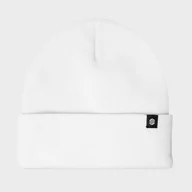 Czapki narciarskie - Zimowa czapka beanie Sporty zimowe SIROKO Snowflake White Biały Mężczyzna - miniaturka - grafika 1