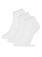 Skarpetki męskie - Sprandi Zestaw 3 par niskich skarpet męskich 0MB-002-SS24 (3-pack) Biały - miniaturka - grafika 1