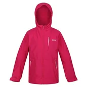 Płaszcze damskie - Regatta Unisex Kids Jr Calderdale Iii Girls Calderdale III wodoodporny płaszcz z zamkiem błyskawicznym - miniaturka - grafika 1