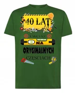 Koszulki męskie - Koszulka T-Shirt na 40 Urodziny Prezent 40LAT XL - miniaturka - grafika 1