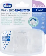 Smoczki uspokajające - CHICCO-SMOCZEK PF CRYSTAL 16-36M SSZT - miniaturka - grafika 1
