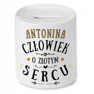 Skarbonka na Urodziny 40 40te 40-te na Prezent z Nadrukiem ze Zdjęciem + Opakowanie na prezent (wzór 02) - Skarbonki - miniaturka - grafika 1