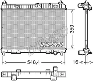 Chłodnica, układ chłodzenia silnika Denso DRM10113 - Układ chłodzenia - akcesoria - miniaturka - grafika 1
