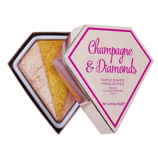 I Heart Makeup Diamond Rozświetlacz do twarzy Diamond Champagne & Diamonds 1 szt. - Rozświetlacze do twarzy i ciała - miniaturka - grafika 2