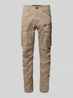 Spodnie męskie - Spodnie cargo o kroju regular tapered fit z dodatkiem streczu model ‘Rovic’ - miniaturka - grafika 1