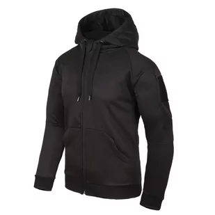 Helikon - Bluza rozpinana z kapturem Urban Tactical Hoodie® - Poliester - Czarny - BL-UHF-PO-01 - Odzież taktyczna i umundurowanie - miniaturka - grafika 1