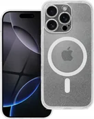 Etui i futerały do telefonów - Futerał CLEAR MAG COVER kompatybilny z MagSafe do SAMSUNG S25 transparentny glitter - miniaturka - grafika 1