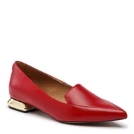 Mokasyny damskie - Mokasyny 989 - Czerwony Lico - R.Polański - miniaturka - grafika 1