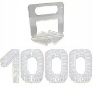 Klips Do Poziomowania Płytek 1.5 Mm (Zestaw Po 100 Sztuk) X10 - Inne mocowania - miniaturka - grafika 1
