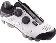 Buty rowerowe - FORCE Buty damskie FORCE MTB POINTS, biaﾅＰ-czarne 38 - miniaturka - grafika 1
