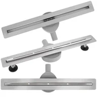 Odpływy liniowe - Rea Odpływ Liniowy REA FILO Stal szczotkowana 60 - miniaturka - grafika 1