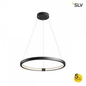 Lampy sufitowe - SLV lampa wisząca LED Halo 25W 1500lm 3000/4000K czarna 1002909 1002909 - miniaturka - grafika 1