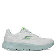 Sneakersy męskie - Sneakersy Skechers Go Walk Flex-Brendon 216687/WGY Biały - miniaturka - grafika 1