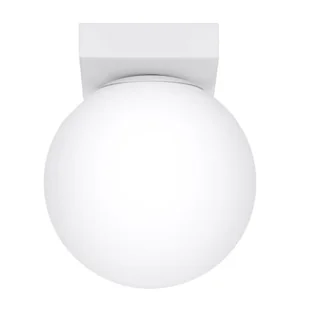 Biała mała lampa sufitowa kula - 4Q A163 Eroa - Lampy sufitowe - miniaturka - grafika 1