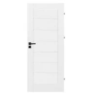 Drzwi wewnętrzne - Skrzydło pełne Hestia 70 prawe białe - miniaturka - grafika 1