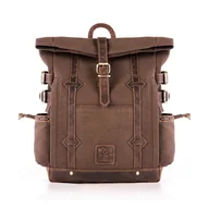 Plecaki - Solidny Plecak Trekkingowy Paolo Peruzzi T-40-Br - Empik - miniaturka - grafika 1