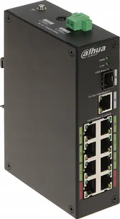 Switch Dahua Technology SWITCH PRZEMYSŁOWY POE/EPOE LR2110-8ET-120-V2 8-PORTOWY SFP DAHUA - Switche - miniaturka - grafika 1