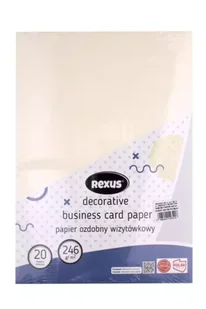 Papier wizytówkowy A4/20K kremowy Duży Młotek - Beniamin - Szkolne artykuły papiernicze - miniaturka - grafika 1