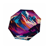 Parasole - Parasol Modern Art Long AC Cattle - Bare Ejection Umbrella - miniaturka - grafika 1