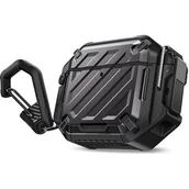 Akcesoria do słuchawek - Etui na słuchawki SUPCASE Unicorn Beetle Pro Apple Airpods 4 Czarny - miniaturka - grafika 1