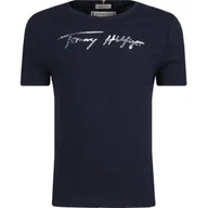 Koszulki męskie - Tommy Hilfiger T-shirt | Regular Fit - miniaturka - grafika 1
