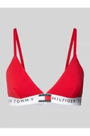 Biustonosze - Biustonosz trójkątny z elastycznym paskiem z logo model TH HERITAGE - Tommy Hilfiger - miniaturka - grafika 1