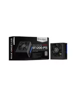 Zasilacze komputerowe - silverstone technology Silverstone SST-ST1200-PTS 1200W PC Power Supply (black 8x PCIe, cable management) - miniaturka - grafika 1