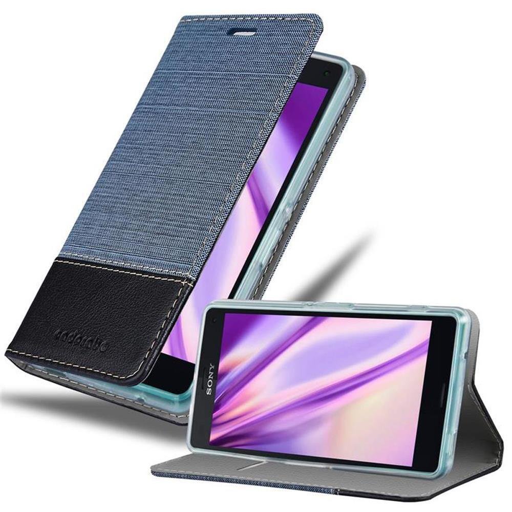 Cadorabo Etui do Sony Xperia Z3 COMPACT Etui ochronne w kolorze niebieskim Etui na telefon komórkowy Etui na książkę Etui na okładkę