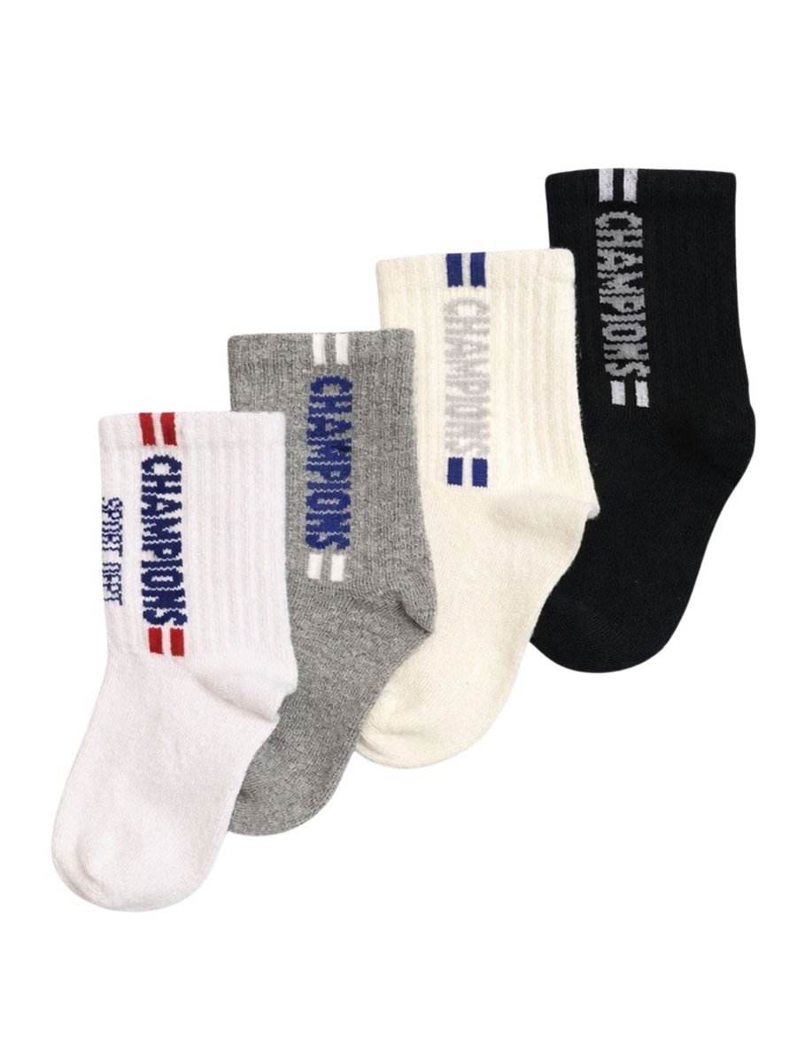 Skarpetki chłopięce skarpety dziecięce bawełniane długie 4PAK 23-26 MYWAY