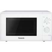 AGD OUTLET - Panasonic NN-K10JWM kuchenka mikrofalowa z grillem (20l, 800W mocy mikrofal, 5 ustawień mocy, grill 1000W, ruszt okrągły), biała - miniaturka - grafika 1
