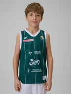 Koszulki dla chłopców - 4F Koszulka meczowa replika domowa z sezonu 2025/26 dziecięca 4F x Legia Warszawa - zielona 98/104 - miniaturka - grafika 1