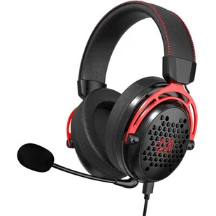 REDRAGON Diomedes H386 Czarno-czerwony - Słuchawki - miniaturka - grafika 1