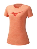Koszulki i topy damskie - Koszulka damska Mizuno  Core RB Graphic Tee orange S - miniaturka - grafika 1