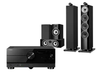 Kino domowe - Yamaha RX-A4A (czarny) + 702 S3 + 706 S3 + HTM72 S3 (czarny) - miniaturka - grafika 1