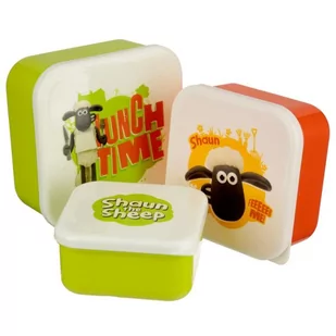 Zestaw 3 pudełek śniadaniowych Baranek Shaun - Lunch boxy - miniaturka - grafika 1