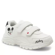 Buty dla dziewczynek - Sneakersy Mickey&Friends AVO-SS24-321DSTC Biały - miniaturka - grafika 1