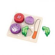 Układanki dla dzieci - Artyk Warzywa drewniane na rzep do krojenia - miniaturka - grafika 1