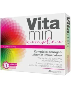 Vitamin Complex, 60 tabletek - Witaminy i minerały - miniaturka - grafika 1